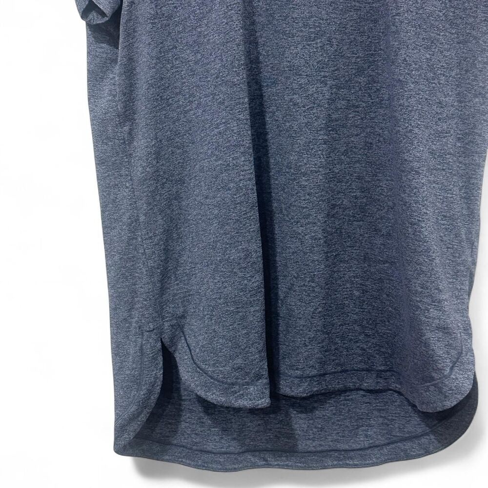 Athleta Navy Blue Short Sleeve T Shirt Womens Relaxed Fit Casual Top Size S - Picture 2 of 3